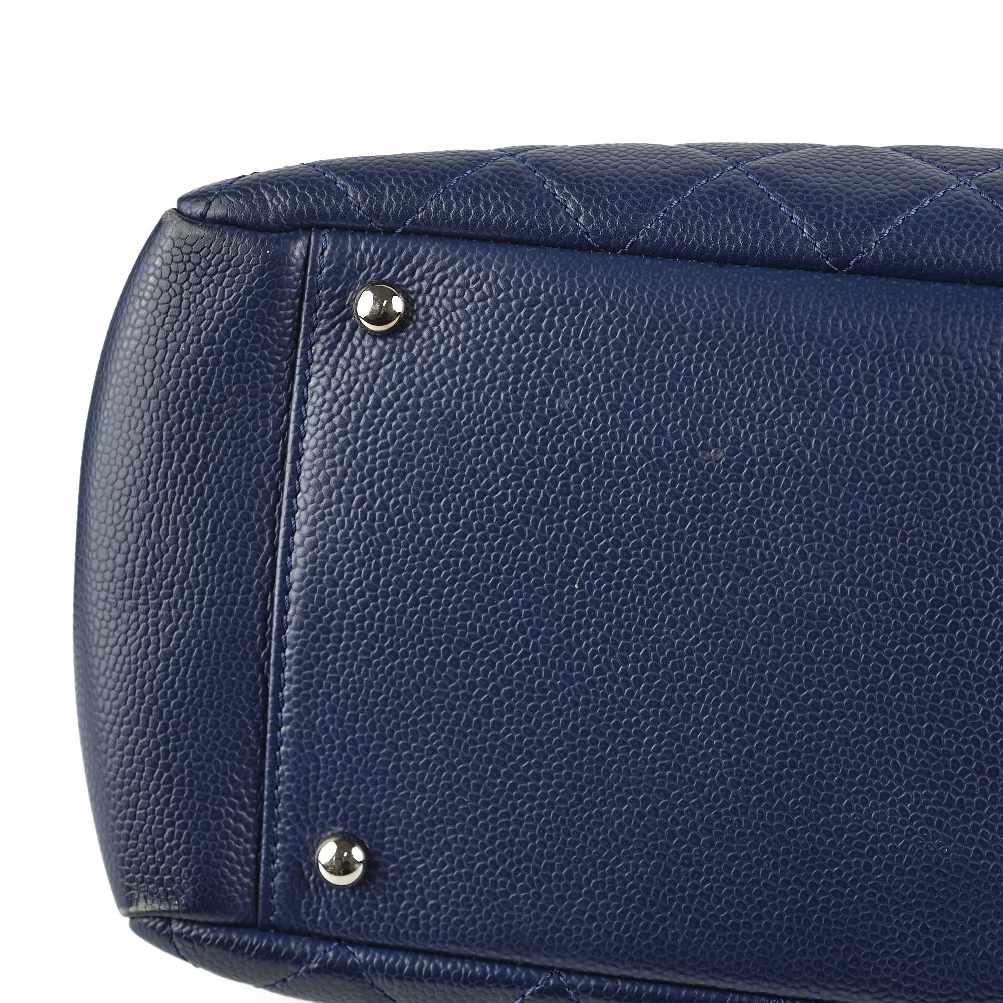 Chanel Caviar GST XL Tote Bag in Navy Blue - Luxury Designer Handbag for Women, Perfect for Work, Travel & Everyday Use