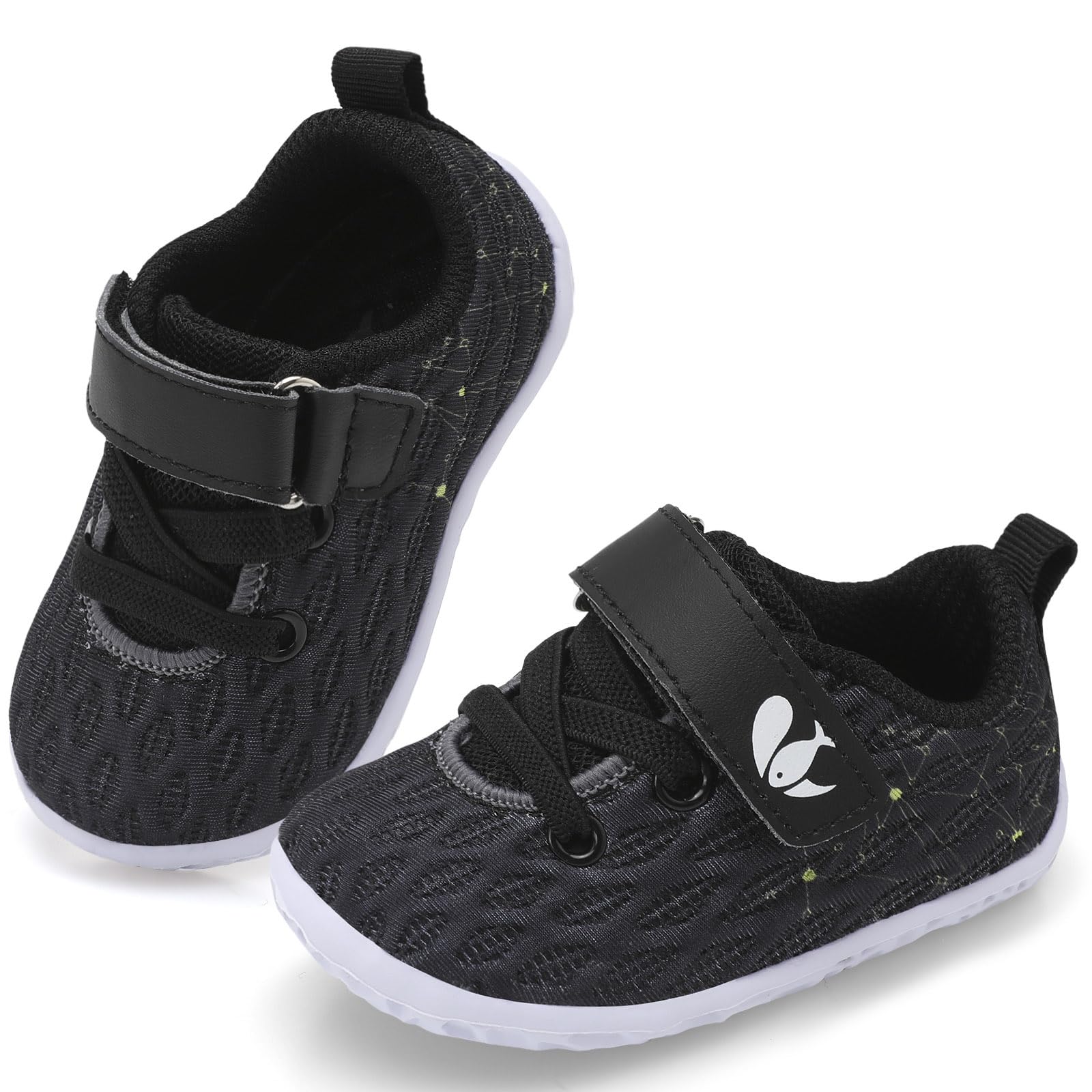FEETCITY Baby Sneakers for Boys & Girls - Soft Sole First Walking Shoes for Infants & Toddlers - Non-Slip Crib Shoes for Newborns - Perfect for Indoor Play, Outdoor Adventures & Special Occasions