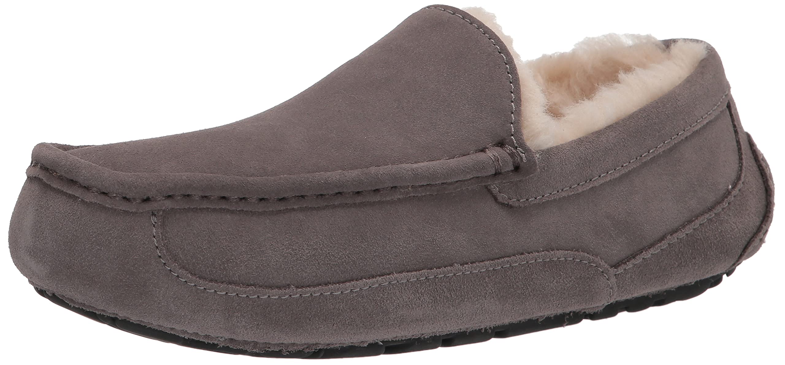 UGG Men's Ascot Slipper - Comfortable Indoor/Outdoor House Shoes for Winter & Lounge Wear - Cozy Home, Office & Travel Slippers