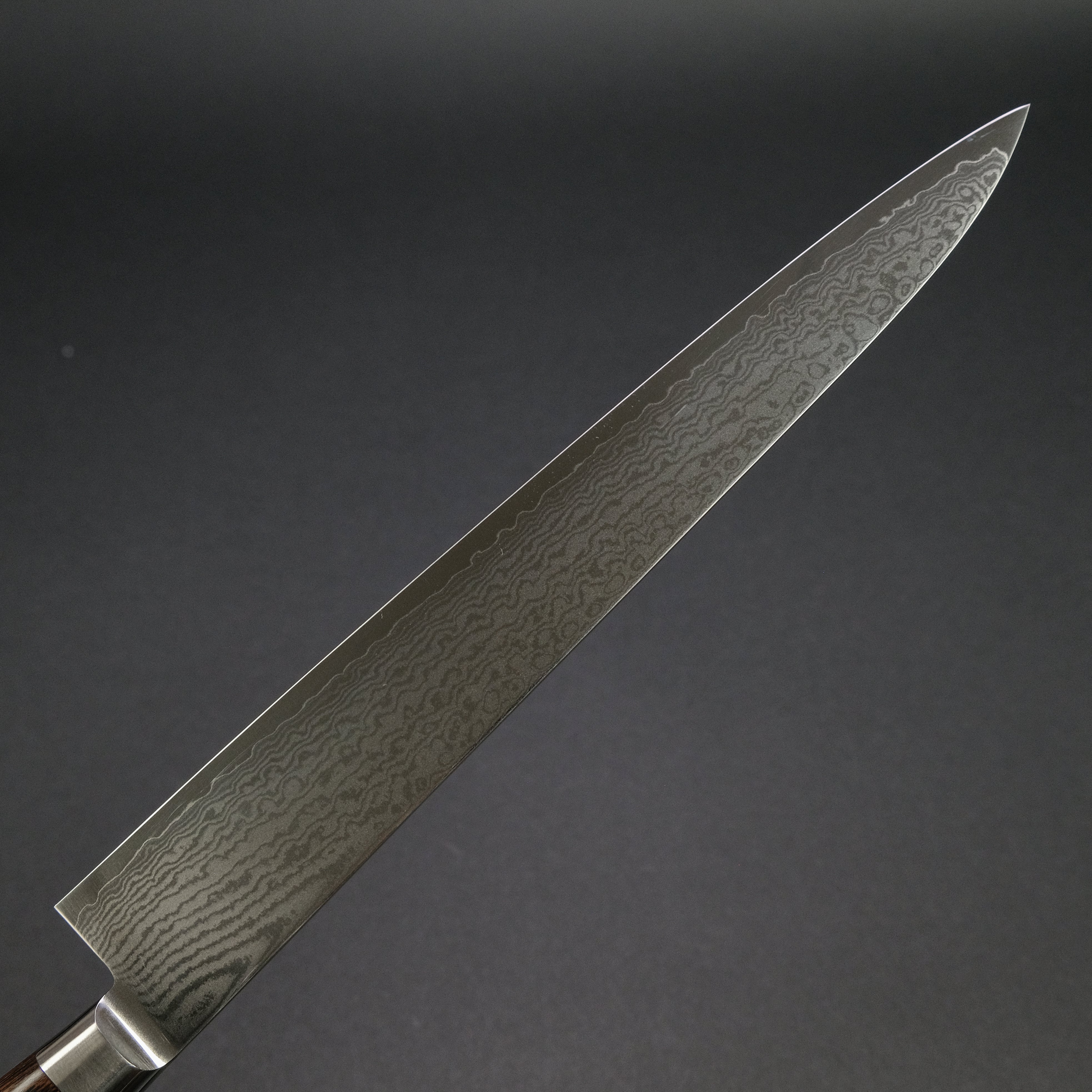 Hitohira Imojiya ST Damascus Sujihiki 270mm Japanese Chef Knife - Imitation Mahogany Handle for Slicing Meat, Sushi & Precision Cutting - Perfect for Professional Chefs & Home Cooking