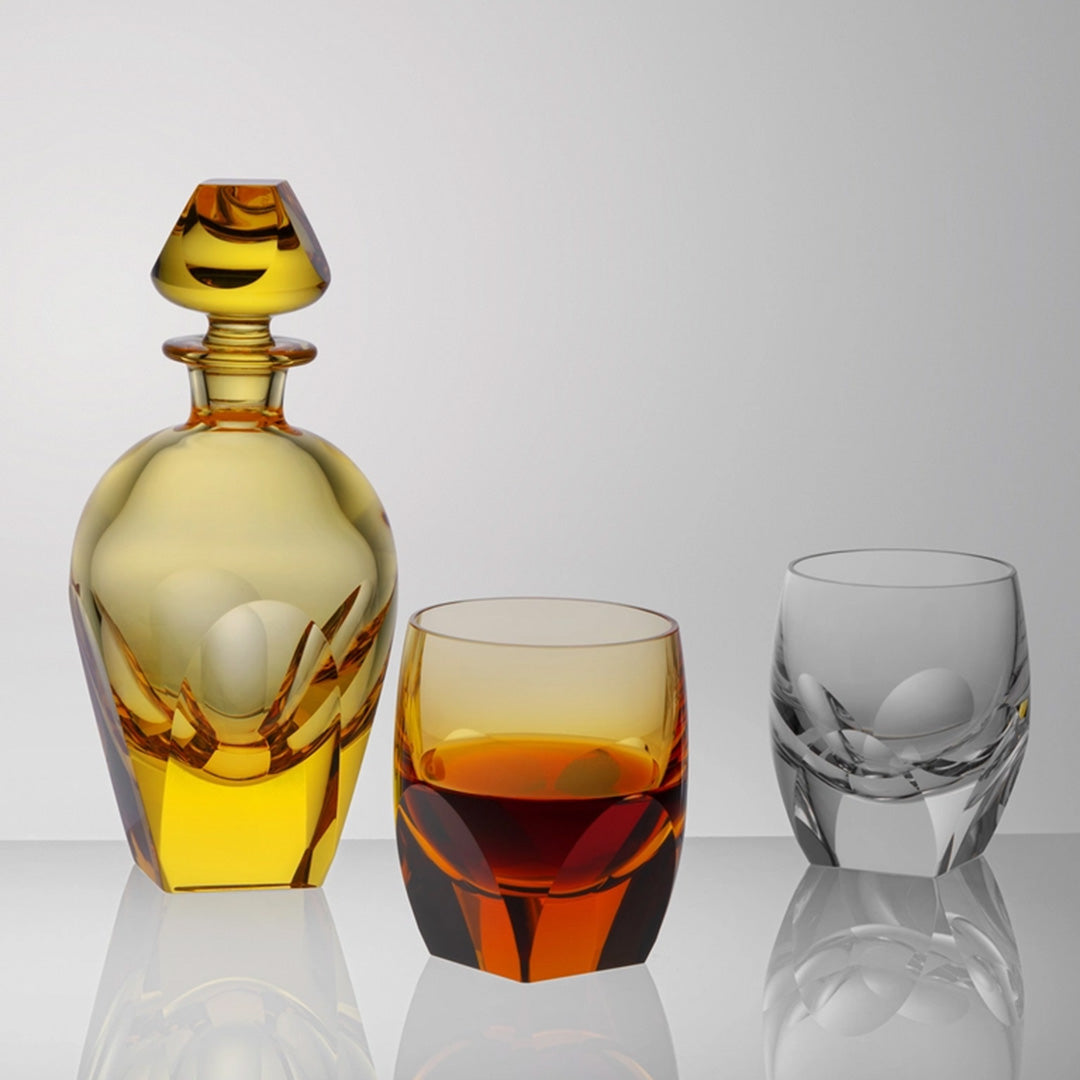 Premium Clear Bar Double Old Fashioned Glass - Set of 2 for Whiskey, Bourbon & Cocktails - Perfect for Home Bars, Parties & Gifts