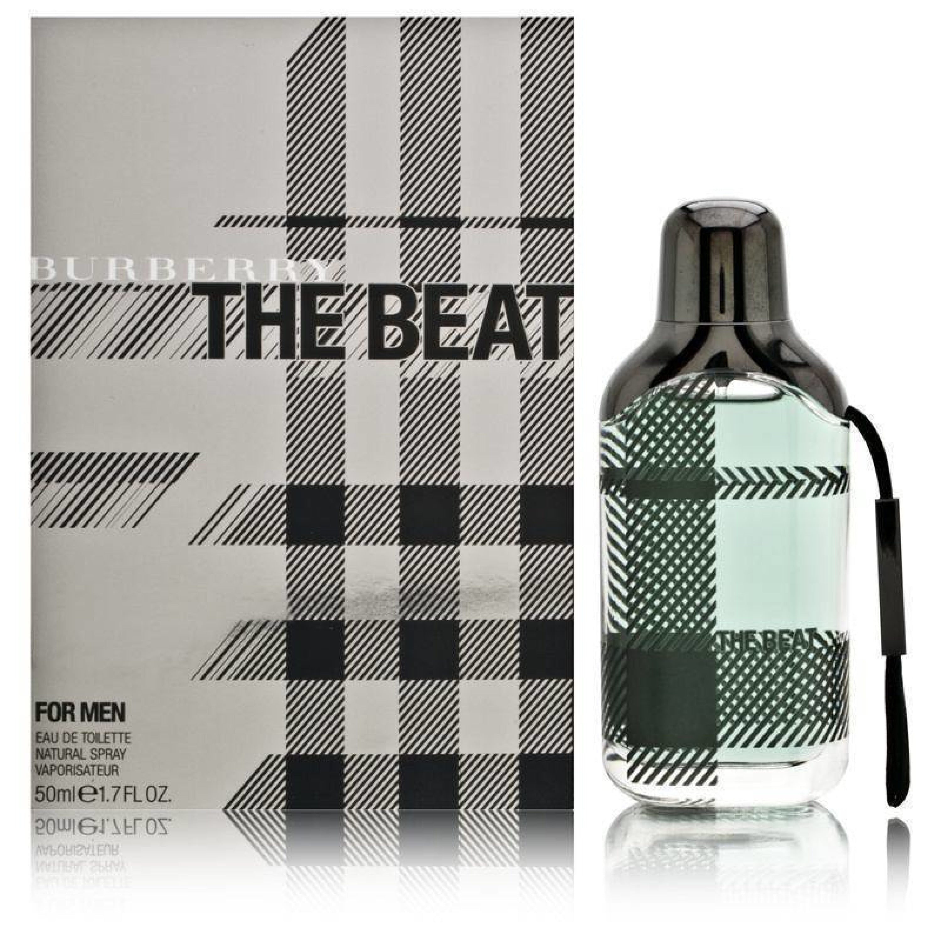 Burberry The Beat 50ML Eau De Toilette Spray for Men - Fresh Citrus & Spicy Fragrance for Day & Night Wear, Office & Date Nights