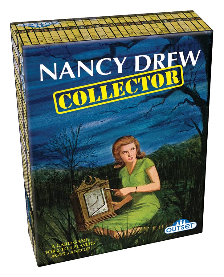 Nancy Drew Collector Card Game: Logic & Deduction for 2-4 Players, Ages 8+ by Outset - Perfect for Family Game Nights and Educational Fun