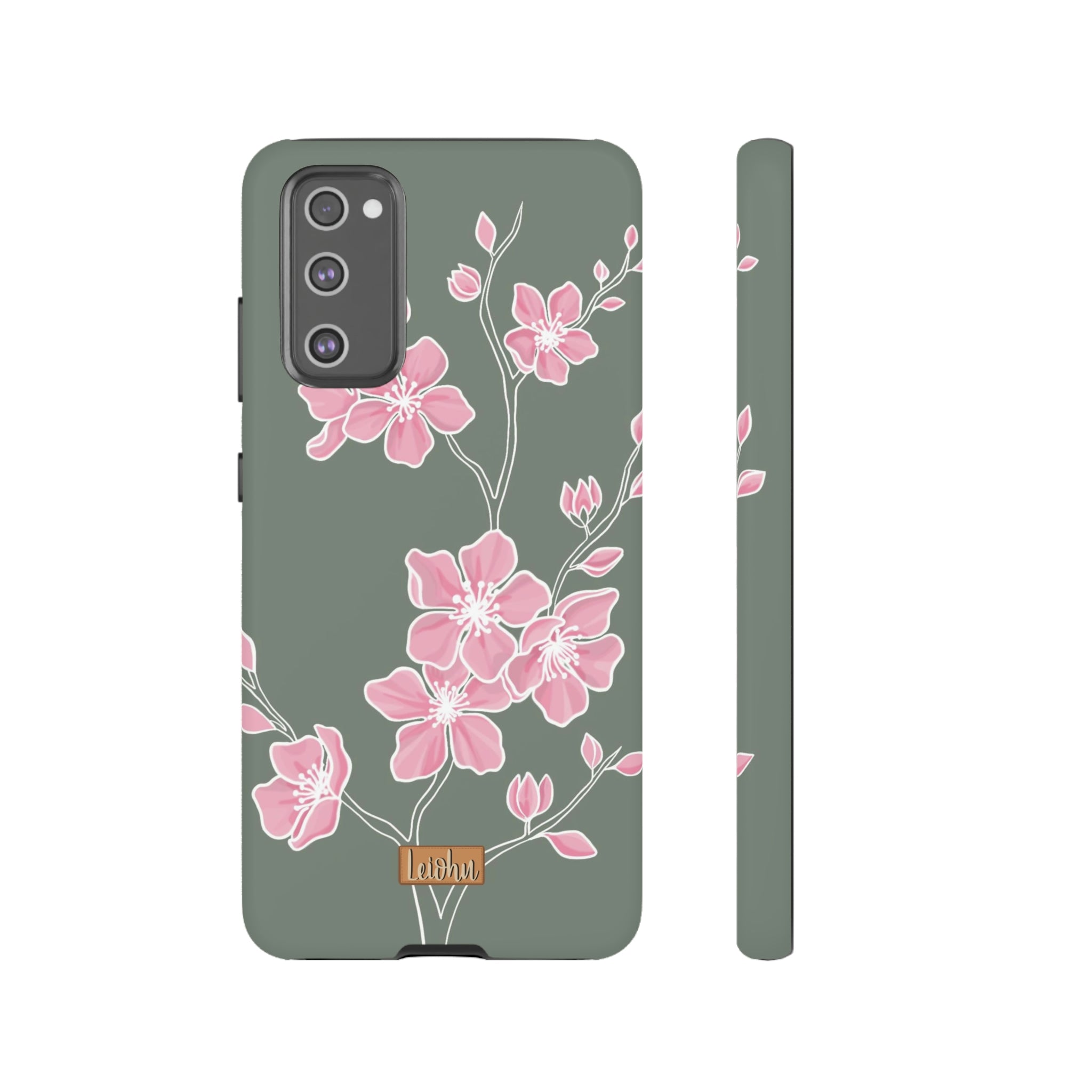 Samsung Galaxy Phone Case with Cherry Blossom Design - Slim Protective Cover for Samsung Galaxy S23/S22/S21 - Perfect for Spring Outfits & Everyday Use