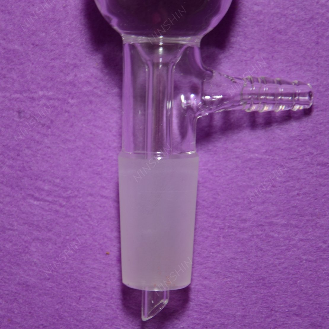 60ml Glass Filter Funnel with 24/40 Buchner Joint - Premium Lab Glassware for Chemistry Experiments & Liquid Filtration