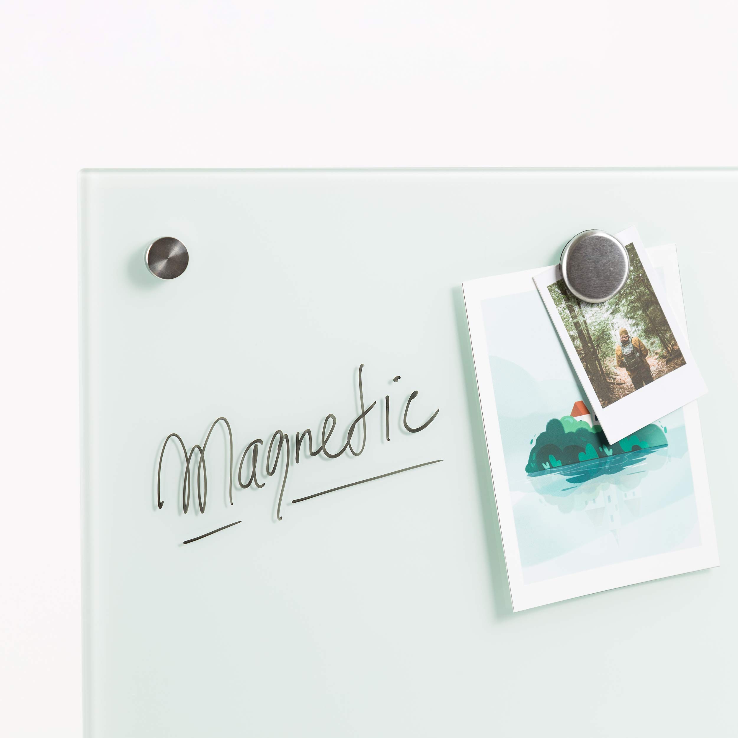 U Brands Magnetic Glass Dry Erase Board - 35