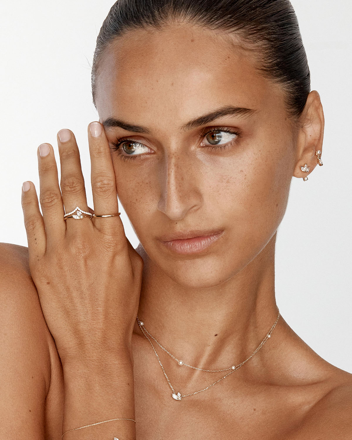 14K Solid Gold Lab Grown Diamond Necklace - Dainty Floral Pendant for Women | Perfect for Weddings, Anniversaries & Everyday Elegance