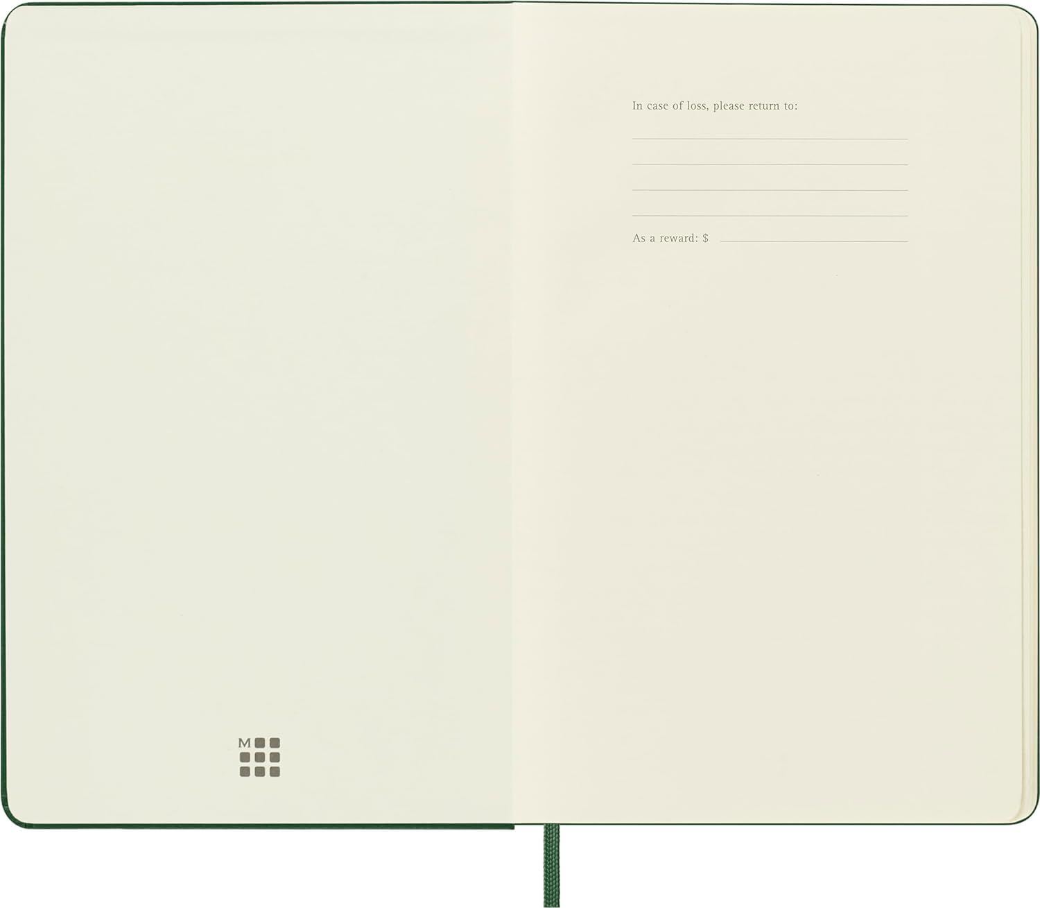 Moleskine 2025 Weekly Planner with Hard Cover & Elastic Closure - Myrtle Green Large Format (13x21cm) - Perfect for Work, School & Personal Organization