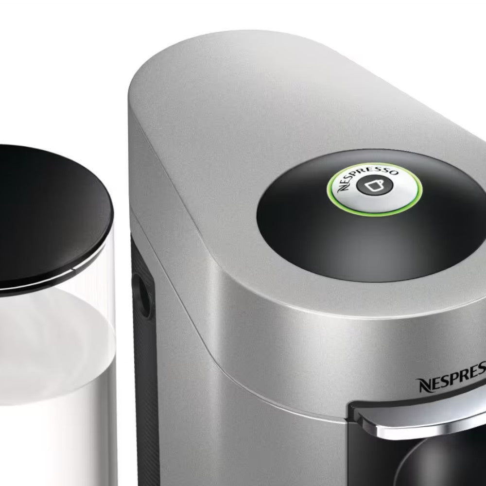 Nespresso Vertuo Plus Deluxe Coffee Machine with Aeroccino Milk Frother - ENV155SAECA - Perfect for Home & Office Espresso Lovers