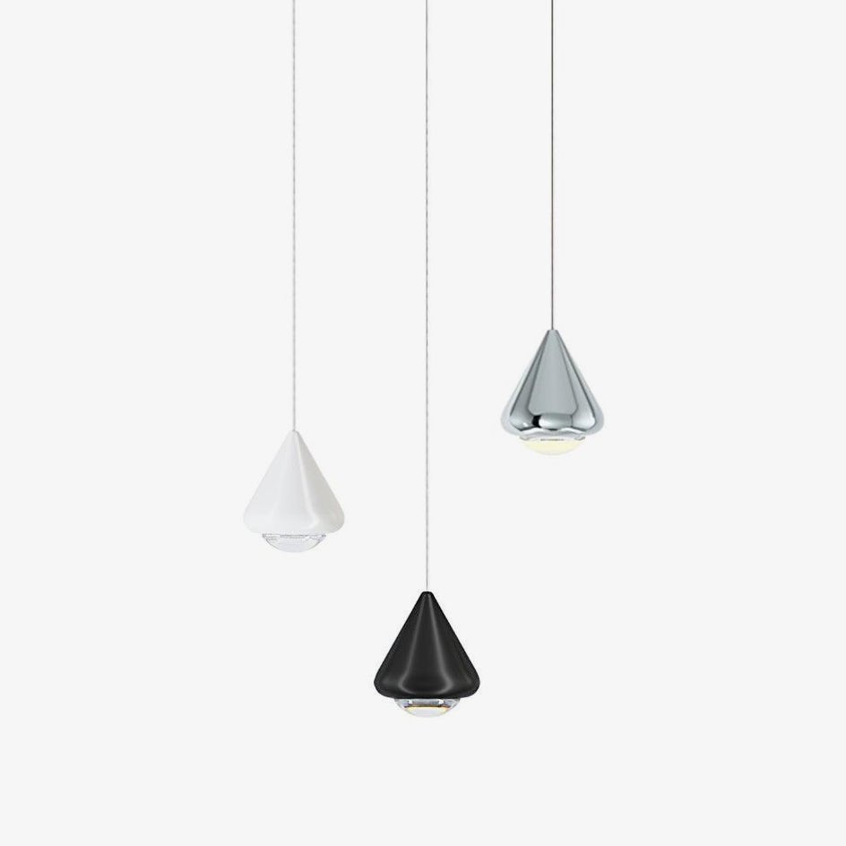 Apollo Pendant Light - Modern Hanging Chandelier for Kitchen Island, Dining Room & Bedroom Lighting - Industrial Vintage Ceiling Fixture with Edison Bulb