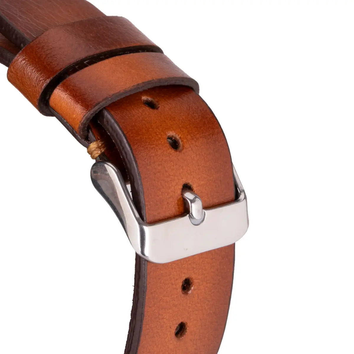 Premium Brown Leather Sport Band for Apple Watch - Avila Series - Durable & Stylish for Workouts, Running & Everyday Wear