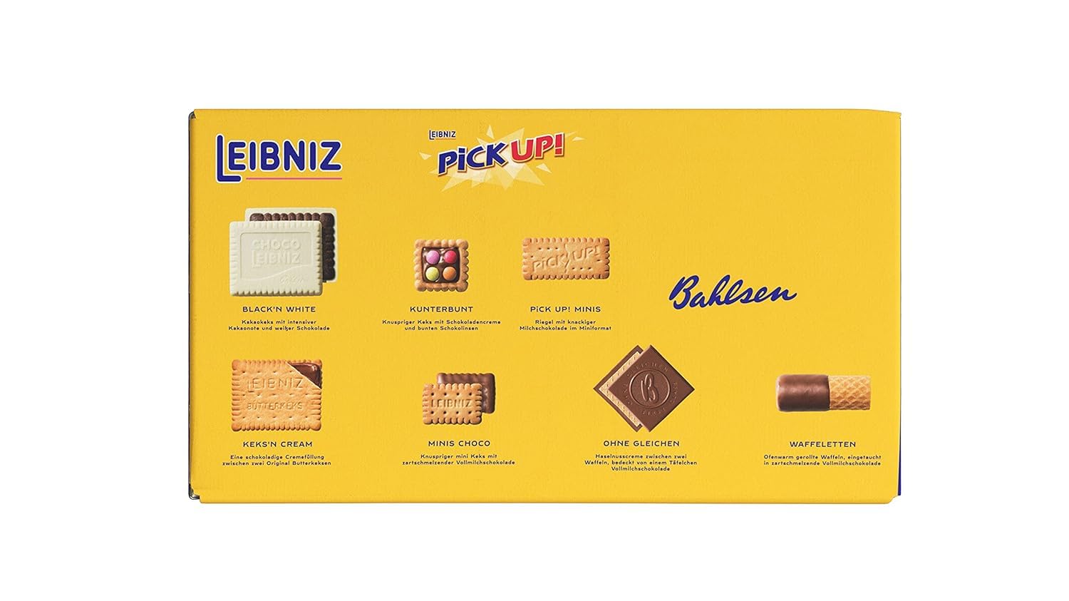 Bahlsen Unsere Keksfamilie - 1.12kg Family Cookie Assortment with 7 Crunchy Varieties | Perfect for Snacking, Gifts & Family Gatherings