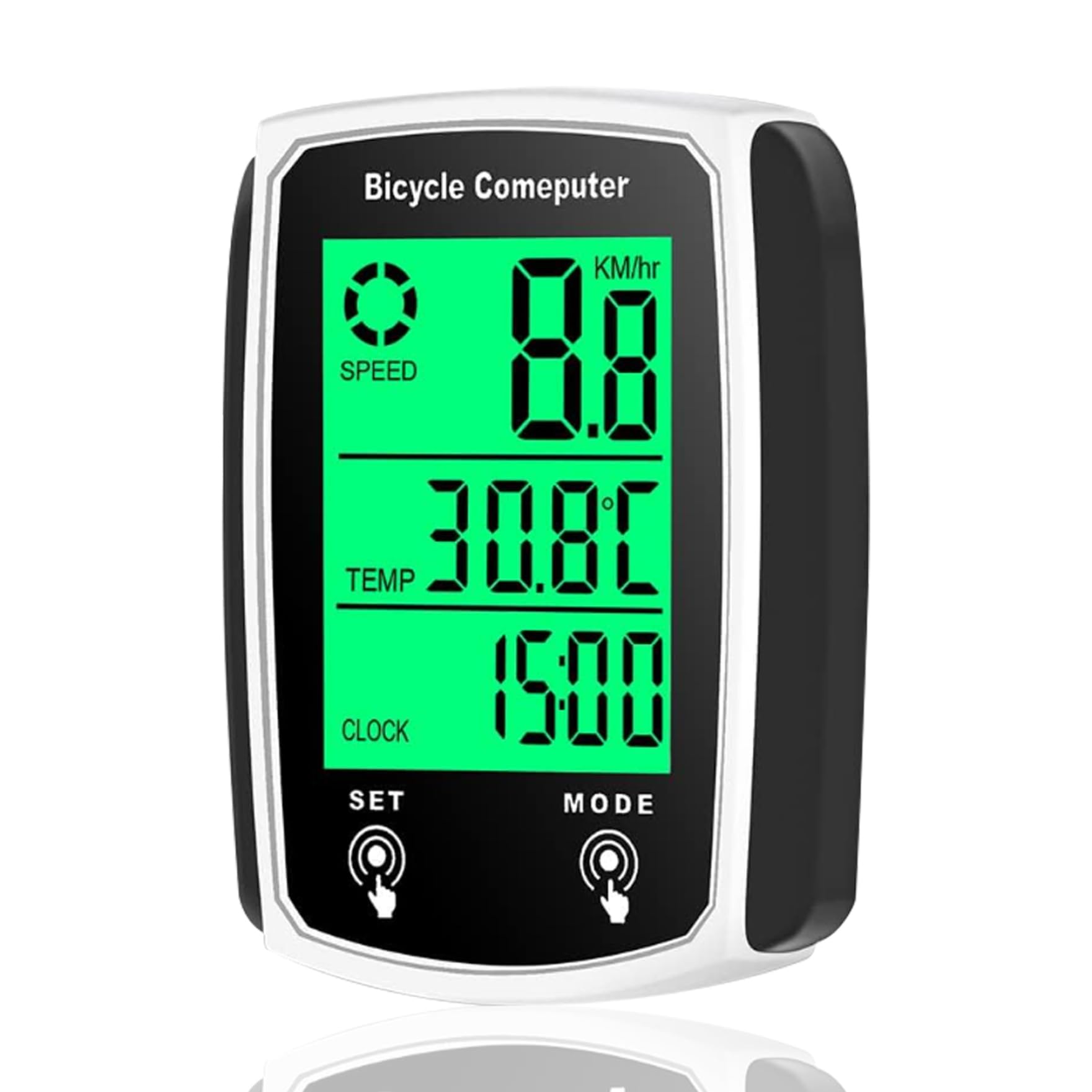 **Waterproof Wireless Bike Speedometer with LCD Backlight & GPS - Accurate Cycle Computer for Road Bikes & MTB - Perfect for Cycling, Commuting & Outdoor Adventures**