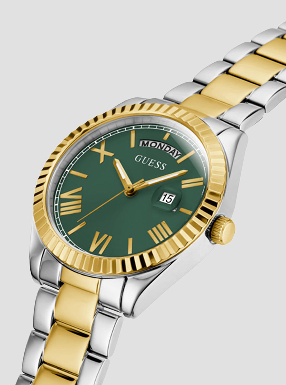 Luxury Gold Luna Green Watch for Women - Elegant Fashion Timepiece - Perfect for Parties, Weddings & Everyday Wear