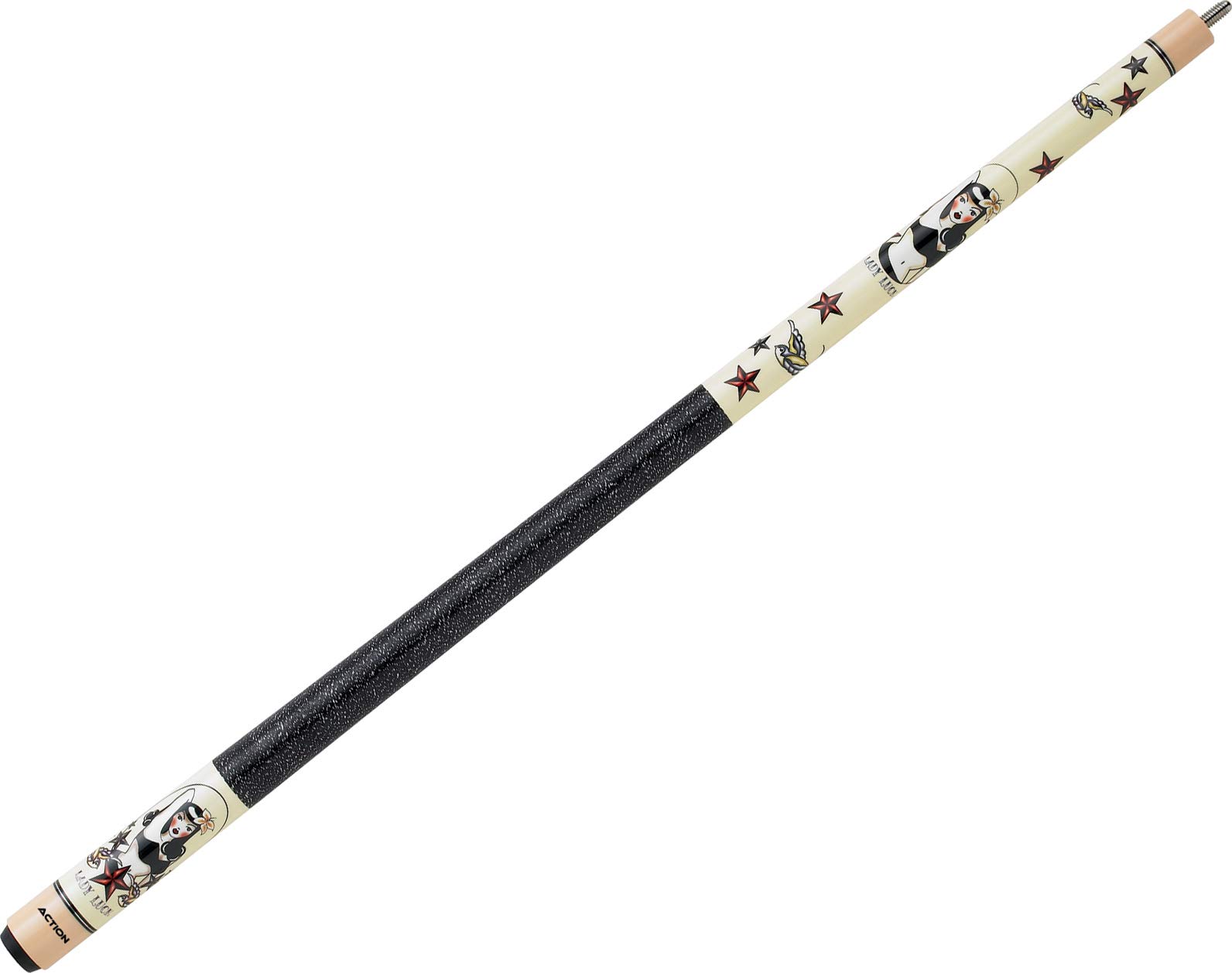 Lady Luck Adventure Pool Cue - 21 oz Weight Professional Billiard Stick for Tournament & Home Game Use