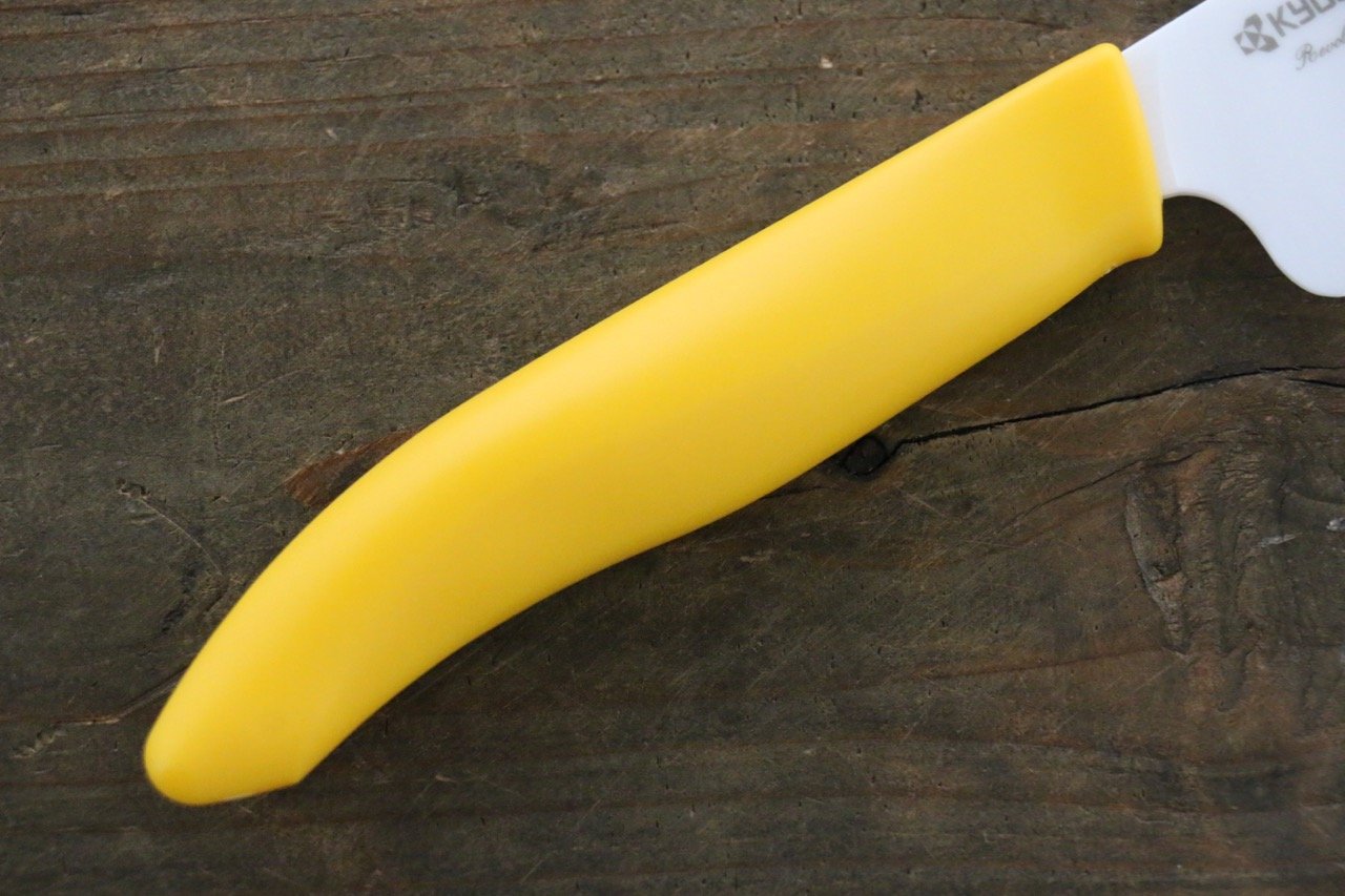 MT Fine Ceramic Kitchen Knife for Kids - 4.1 Inch Safe Non-Slip Handle, Perfect for Children's Cooking Classes & First Kitchen Tools (Ideal for Slicing Fruits, Vegetables & Soft Foods)