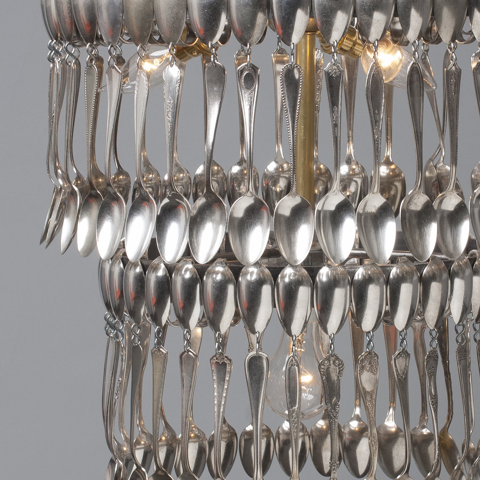 Double Tier Spoon Holder - Elegant 2-Tier Kitchen Organizer for Spoons & Utensils - Perfect for Dining Room, Kitchen Countertop & Restaurant Use