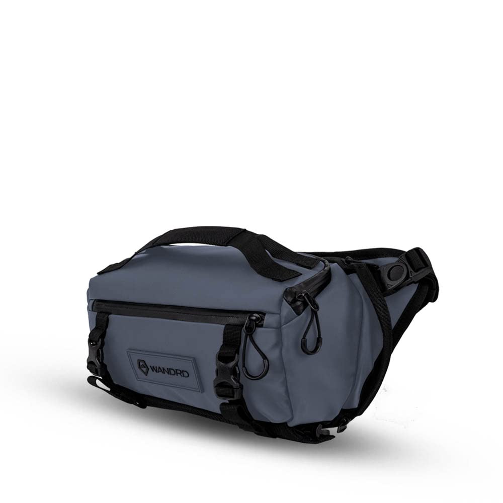 WANDRD ROGUE 6L Sling Camera Bag - Waterproof Crossbody Bag & DSLR Camera Case for Photographers, Travel & Hiking (Aegean Blue) - Perfect for Outdoor Adventures, Urban Commuting & Daily Photography Gear Storage