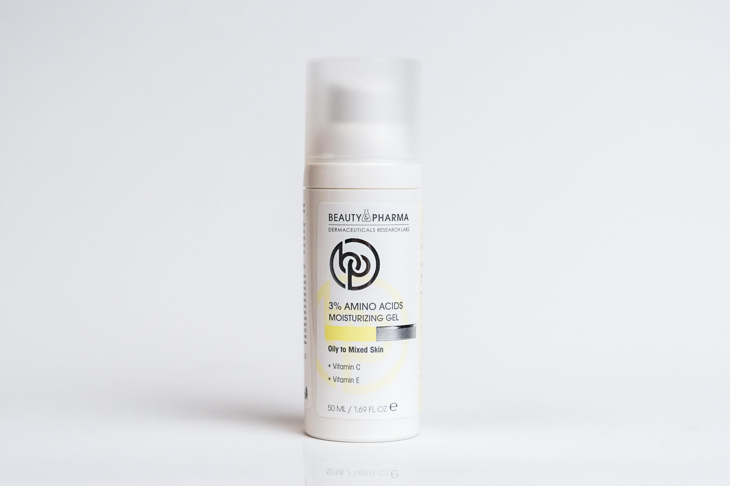 Beauty & Pharma Hydration Magic 3% Amino Acid Moisturizing Gel - Deep Hydration for Radiant Skin with Amino Acid Complex | Perfect for Dry Skin Care & Nighttime Hydration Routine