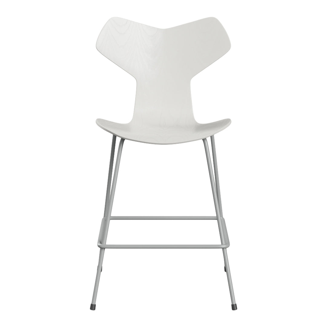 Grand Prix Counter Chair 3138 - Modern Bar Stool with Swivel Seat for Kitchen Island, Breakfast Bar & Home Decor - Adjustable Height & Comfortable Back Support