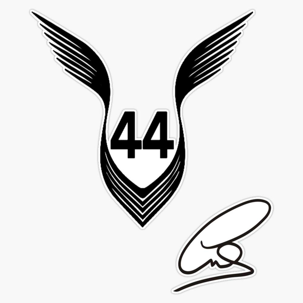 Lewis Hamilton 2020 Vinyl Stickers - Waterproof Decals for Cars, Laptops & Bumpers (5 Inch) - Perfect for F1 Fans, Motorsport Enthusiasts & Personalizing Your Vehicle or Devices