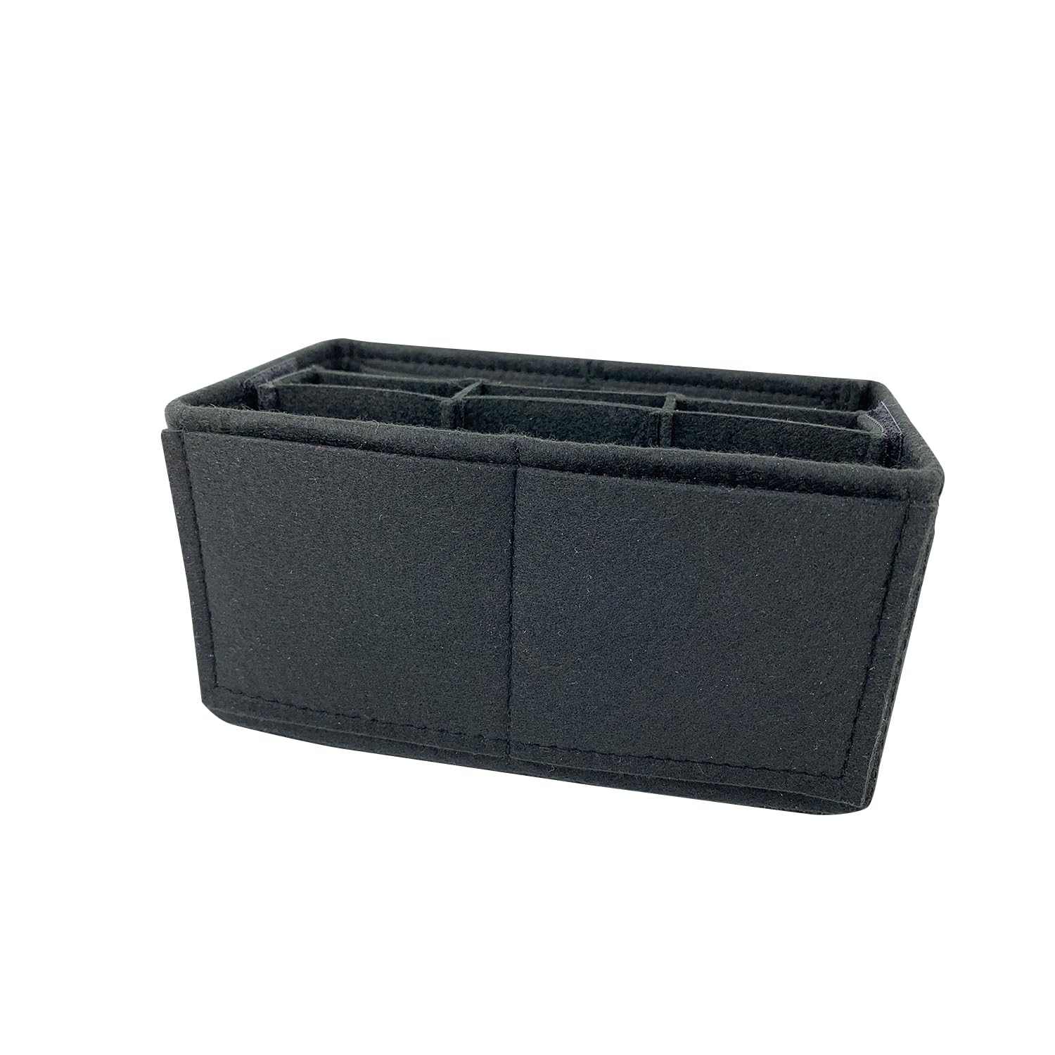Premium Felt Bag Organizer for Louis Vuitton Vanity PM - Detachable Middle Divider | Handmade Insert Liner & Shaper | Perfect for Travel, Work & Daily Organization (Inner Bag Organizer)