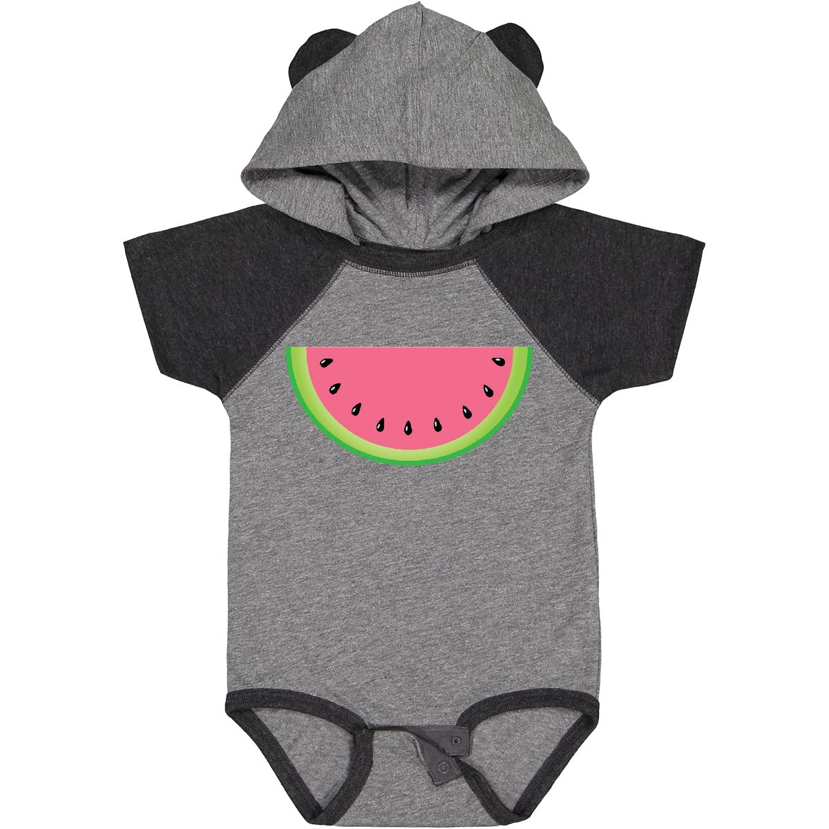 Inktastic Pink Watermelon Baby Bodysuit - Cute Summer Outfit for Infants & Toddlers - Perfect for Beach, Pool, and Family Photos