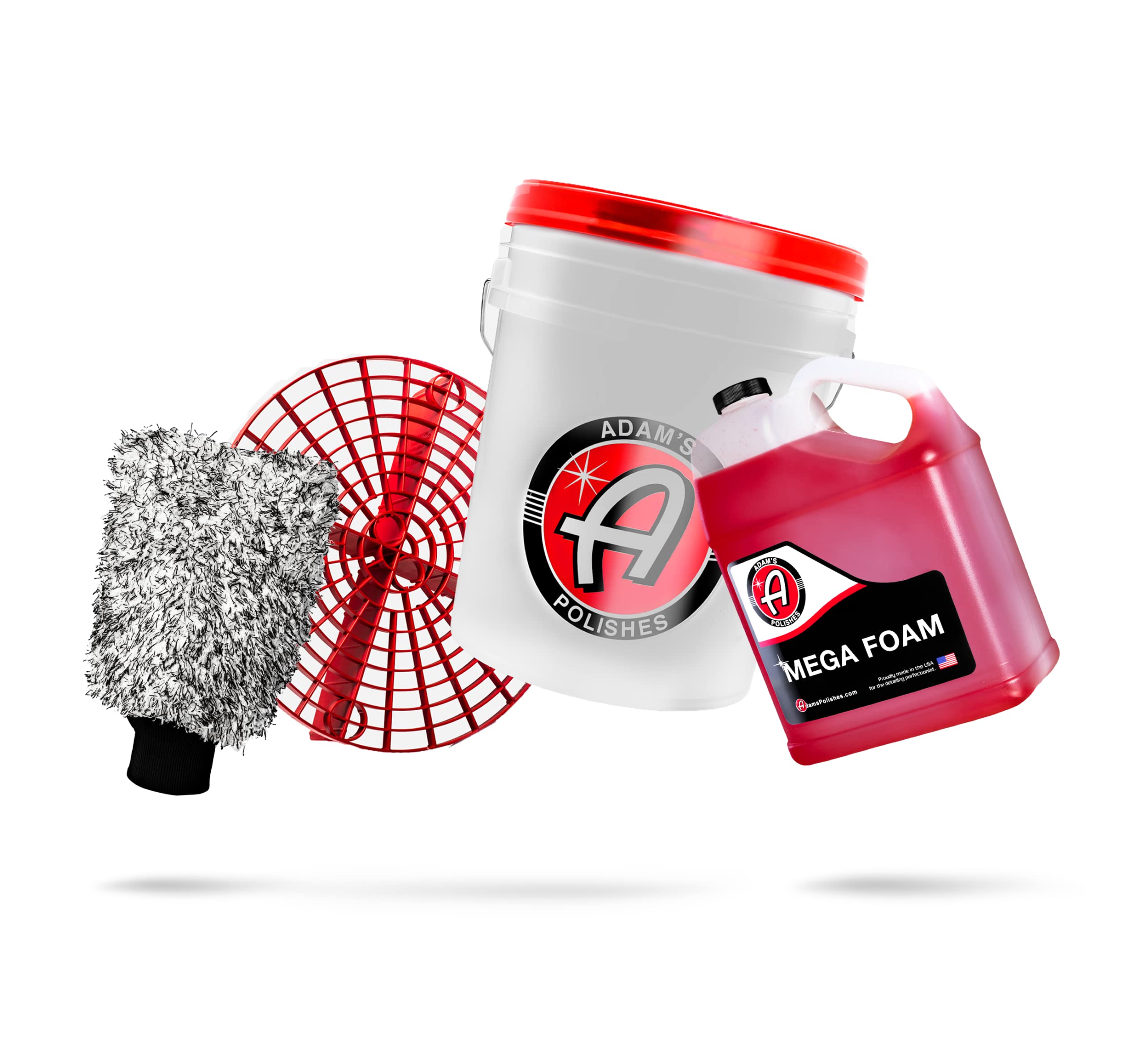 Adam's Polishes Mega Foam Car Wash Bundle - pH Balanced Car Wash Soap for Foam Cannon, Pressure Washer & Foam Gun | Concentrated Auto Detailing Detergent | Safe for Wax & Ceramic Coatings | Perfect for Deep Cleaning, Detailing & Maintaining Your Vehicle's Shine