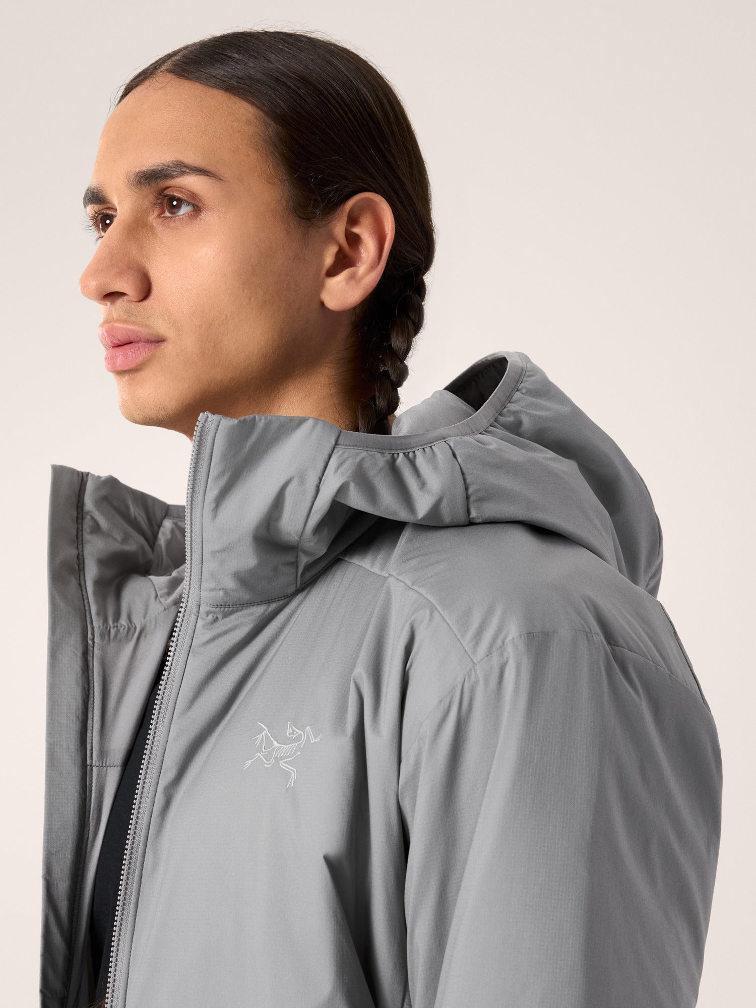 Atom Hoody Men's Lightweight Water-Resistant Hooded Jacket - Perfect for Outdoor Activities, Hiking & Casual Wear