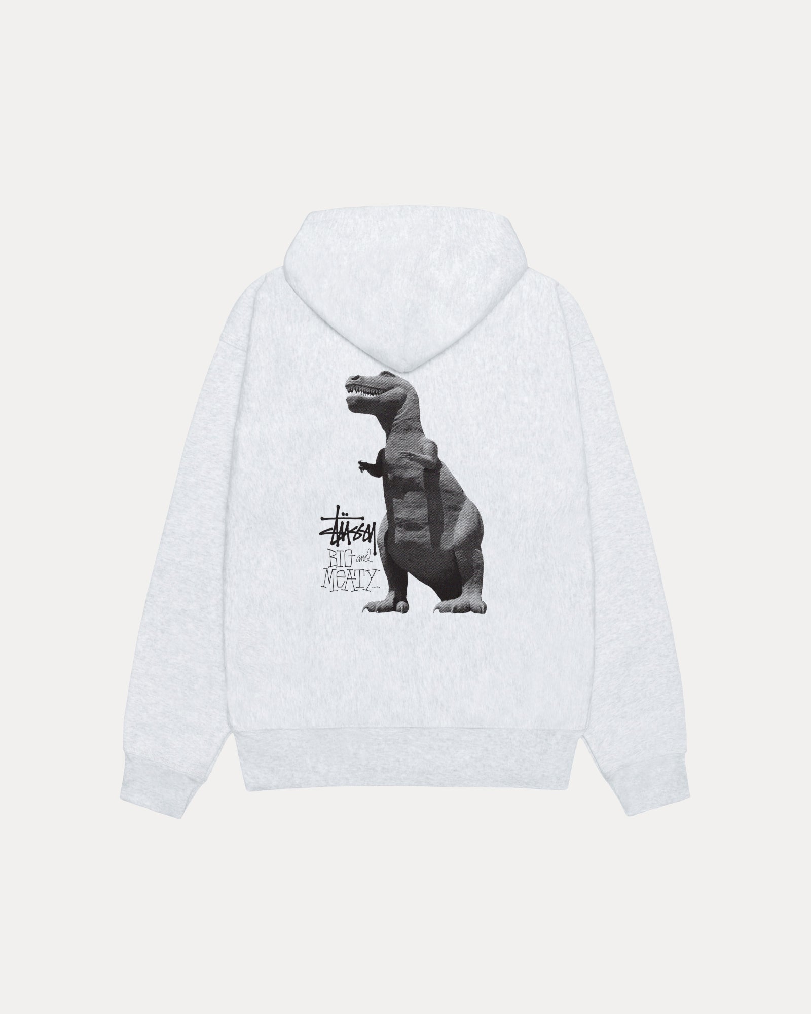 Big & Meaty Zip Hoodie for Men - Cozy Fleece Pullover with Front Pockets - Perfect for Casual Wear, Gym, and Outdoor Activities