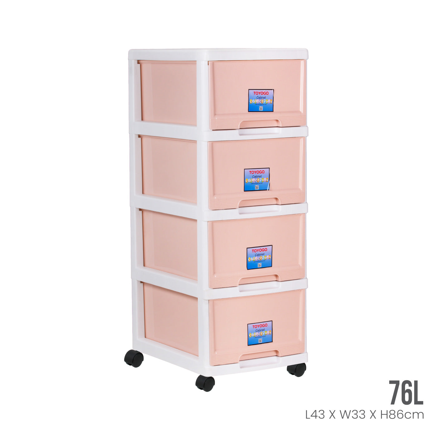 4 Tier Marine Drawer Organizer (802 4) - Heavy Duty Boat Storage Solution for Fishing Gear, Tools & Supplies | Perfect for Boats, Yachts & RV Organization