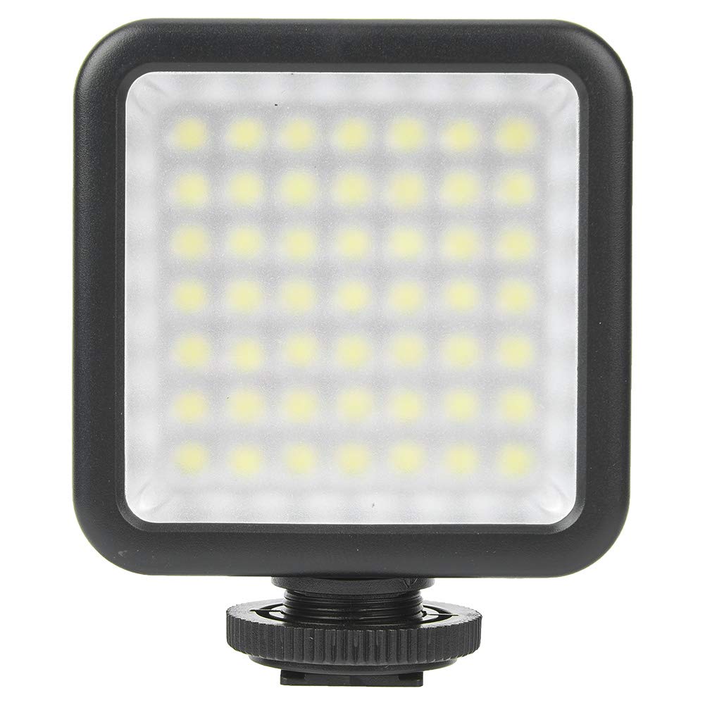 5.5W LED Fill Light for Photography - DC3V 6000K Daylight Balanced Video Lamp with Adjustable Brightness for DSLR Cameras, YouTube Videos & Product Photography
