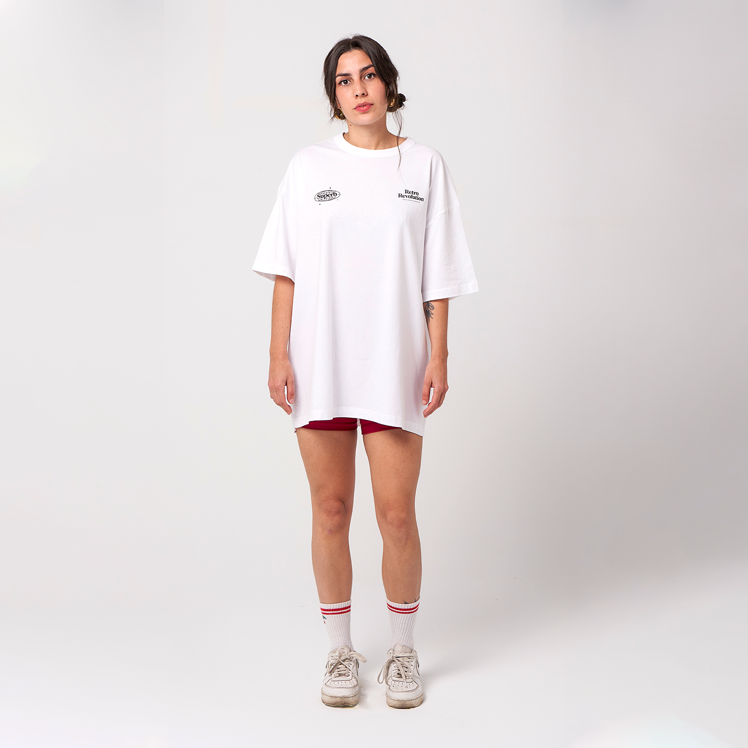 Oversized White Graphic T-Shirt - Funny 'Sell Drugs' Print - Streetwear Fashion for Casual Wear & Urban Style