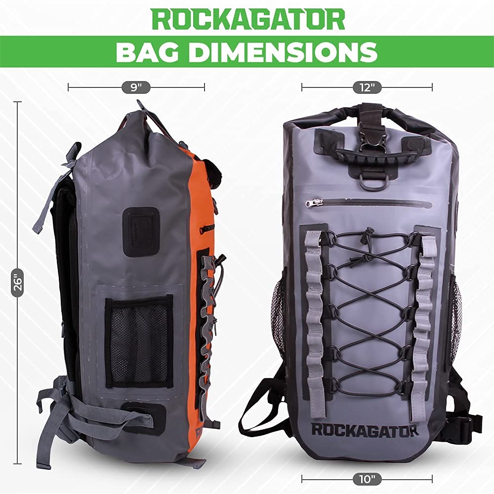 HYDRIC Series 40L Waterproof Backpack - Floating Dry Bag for Kayaking, Rafting & Outdoor Adventures | Water-Resistant River Pack for Hiking, Camping & Water Sports