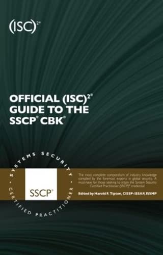 Official (ISC)² SSCP CBK Study Guide - Cybersecurity Certification Prep Book for IT Professionals | Exam Preparation & Career Advancement Resource