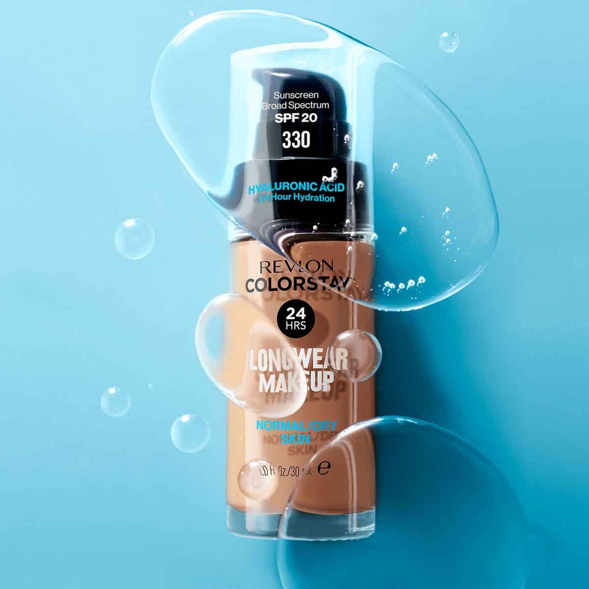 Revlon ColorStay Liquid Makeup for Normal to Dry Skin - 240 Medium Beige | Long-Lasting Foundation with SPF Protection | Perfect for Daily Wear & Special Occasions