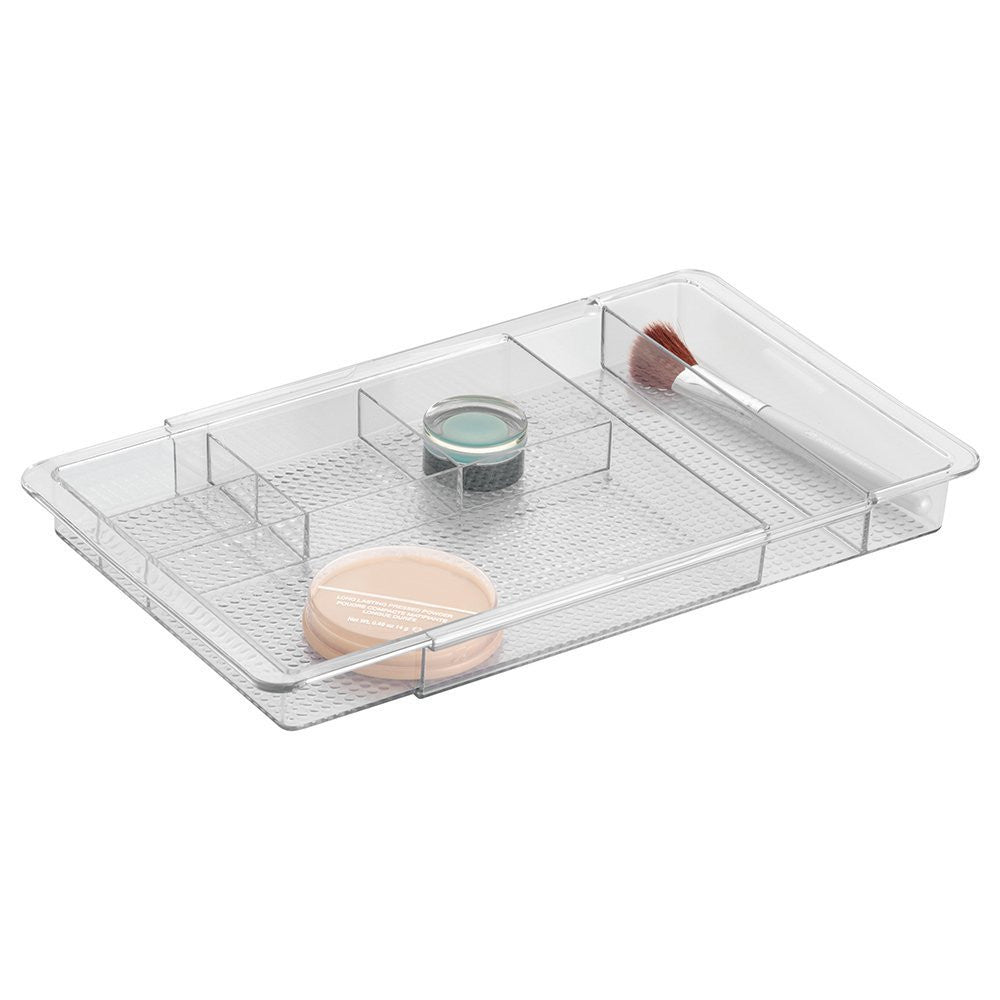 Expandable Drawer Organizer for Closet & Kitchen - Adjustable Storage Bins for Socks, Underwear, Utensils & More - Perfect for Home Organization & Space Saving