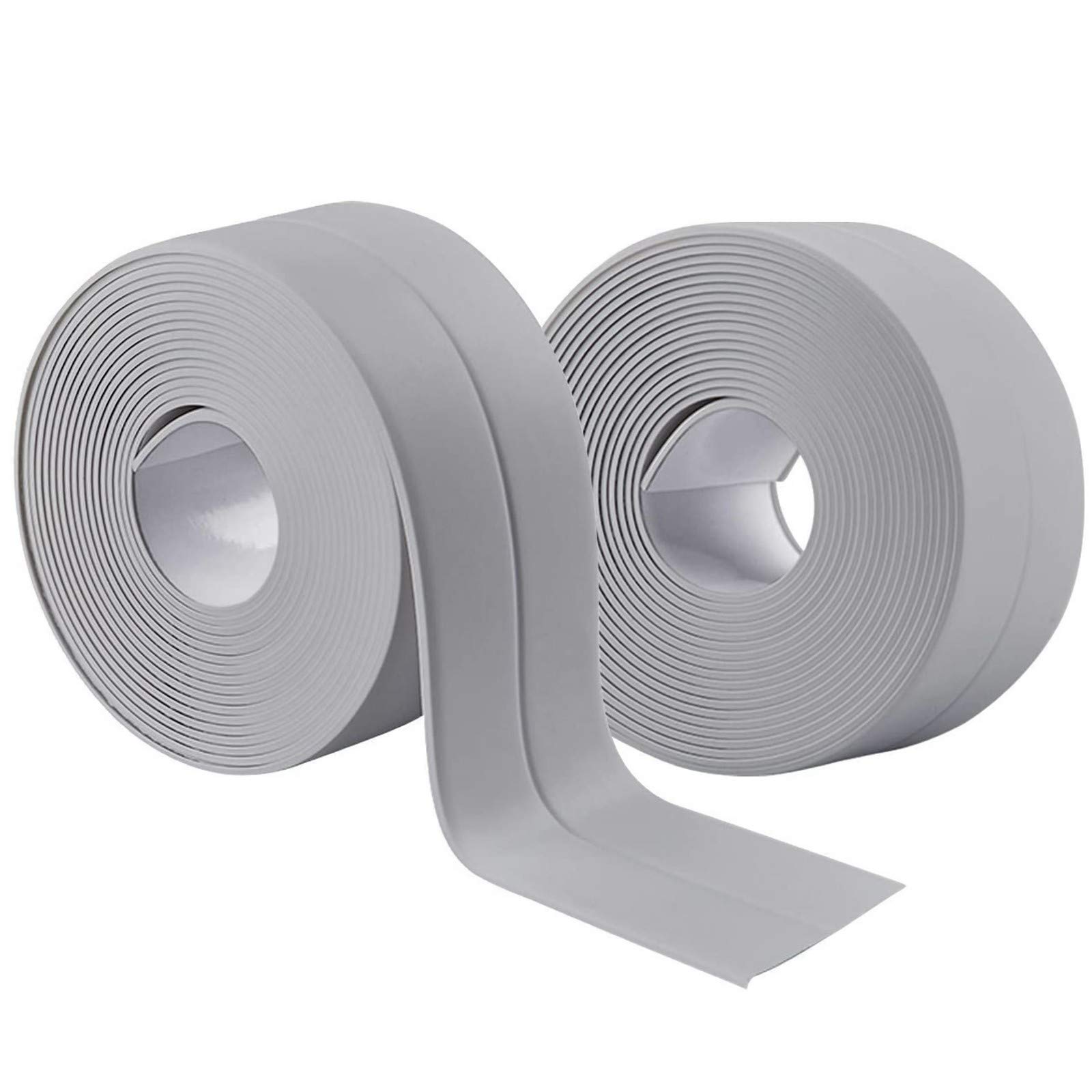 HBBY PVC Self-Adhesive Caulk Strip Tape - Waterproof Sealant for Kitchen Sink, Toilet, Bathroom, Shower & Bathtub - Easy to Install & Cut - Perfect for Home Renovation & DIY Projects