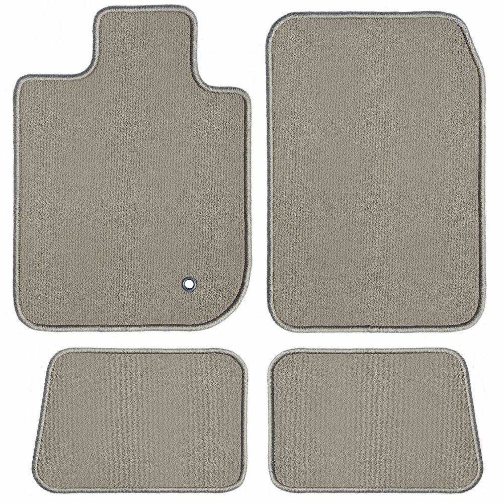 GGBAILEY Beige Loop Custom-Fit Floor Mats for Ford F-250 Super Duty 4 Door Crew Cab (2005-2007) - Premium All-Weather Protection for Driver, Passenger & Rear Seats | Perfect for Off-Roading, Work Trucks & Family Adventures