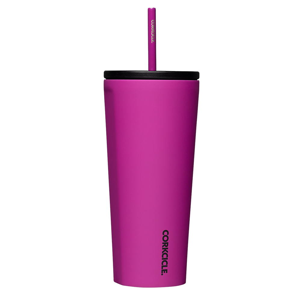 Insulated Stainless Steel Cold Cup - Double Wall Vacuum Insulated Tumbler for Iced Coffee, Tea & Cold Drinks - Keeps Beverages Cold for Hours - Perfect for Office, Travel & Outdoor Activities