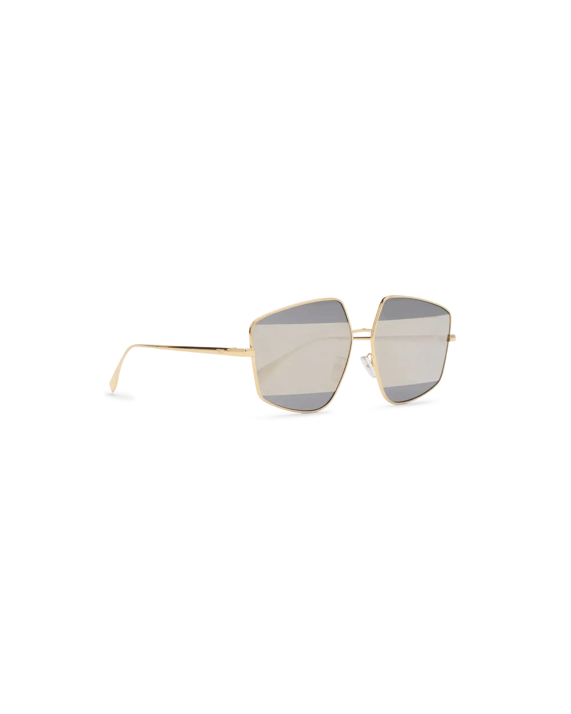 Mirrored Striped Sunglasses for Women & Men - UV400 Protection, Retro Fashion Shades - Perfect for Beach, Driving & Outdoor Activities