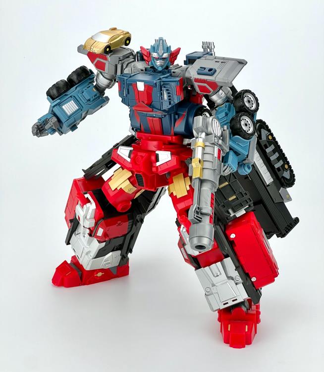 Fans Hobby Master Builder MB-15A Power Commander 6-Inch Collectible Action Figure - Highly Articulated for Dynamic Posing - Perfect for Display, Photography, and Action Figure Enthusiasts