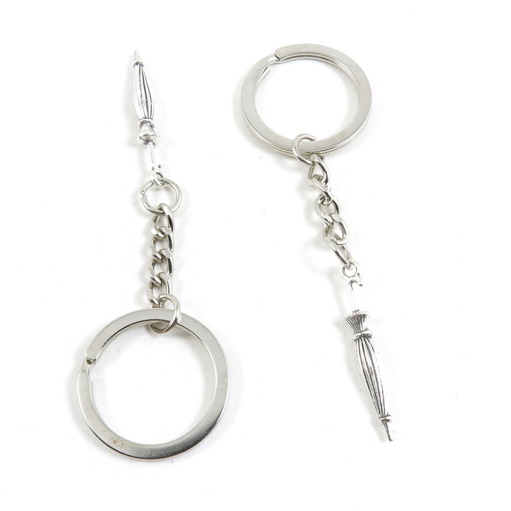 Stylish Keychain Keyring for Car Keys, Door Keys & Jewelry - Bulk Wholesale Supplier (X0OB5 Umbrella Design) - Perfect for Home, Office, Travel & Gift Giving