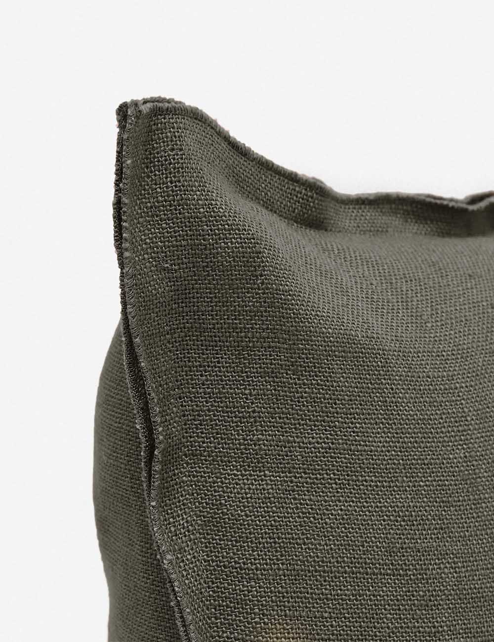Arlo Linen Pillow - Breathable & Hypoallergenic Bed Pillow for Side, Back & Stomach Sleepers - Perfect for Home, Office & Travel Use