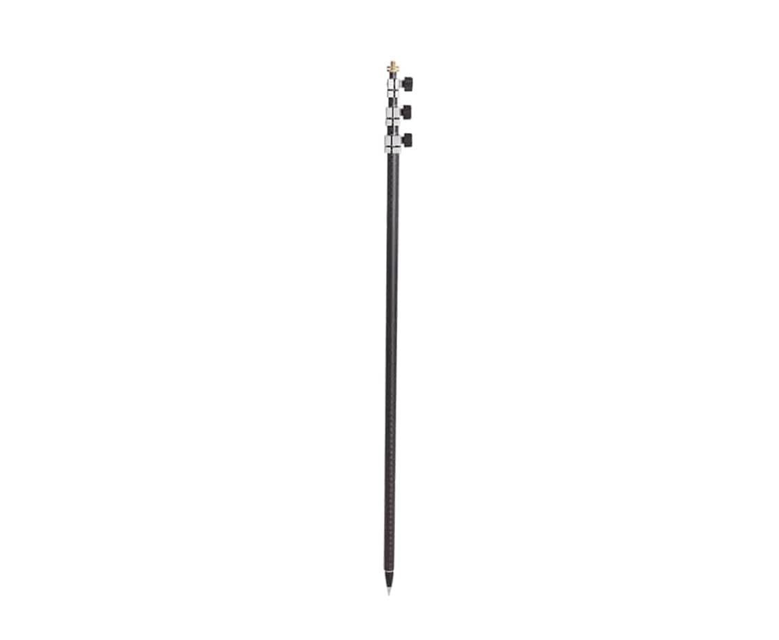 8ft/2.5m Lightweight Carbon Fiber Prism Pole - Professional Surveying Equipment for Outdoor Landscaping, Construction & Engineering Projects