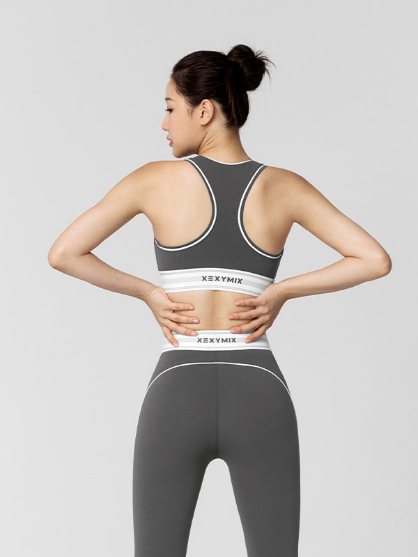 Black Label 360N Active Fit Sports Bra Top for Women - High Support Workout, Yoga & Running - Breathable Seamless Comfort for Gym & Fitness