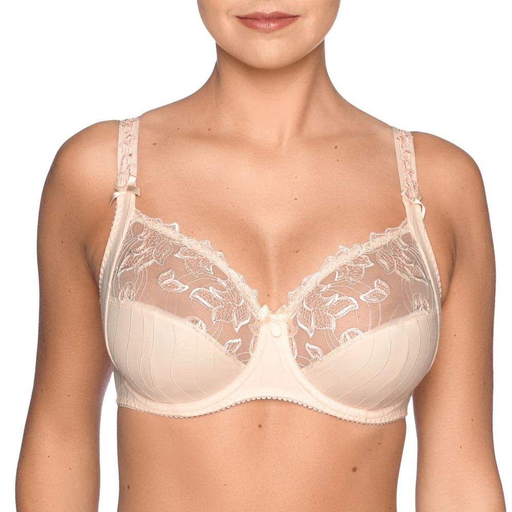 PrimaDonna Deauville Full Cup Bra 38F - Supportive Lace Underwire Bra for Plus Size Women | Comfortable Everyday Wear & Special Occasions