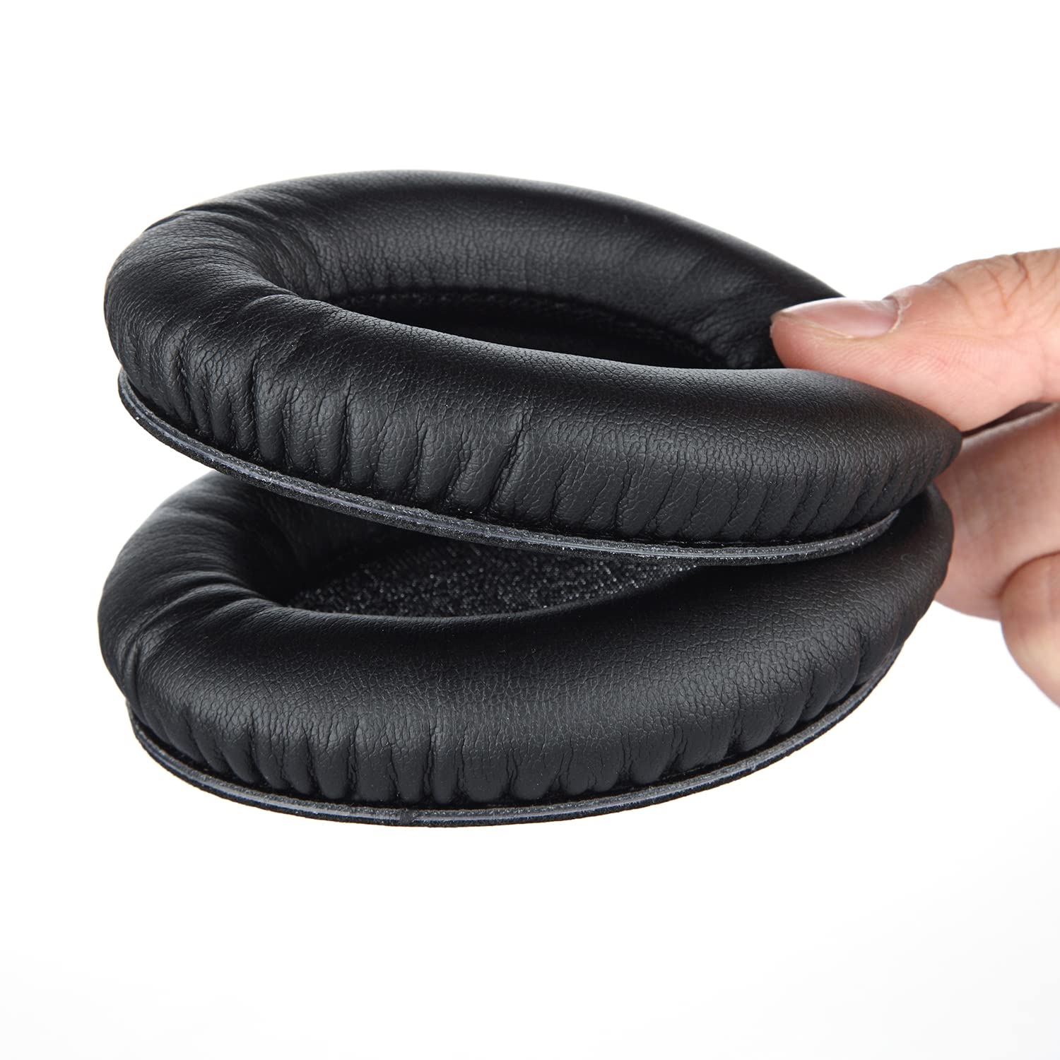 Replacement Ear Pads for Srhythm NC25 NC35 Noise Cancelling Headphones - Soft Memory Foam Cushions, Breathable Protein Leather Earpads - Perfect for Gaming, Travel & Office Use