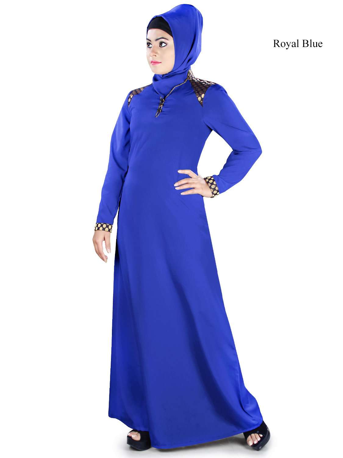 Elegant Kehkashan Abaya Dress for Women - Modest Islamic Prayer Gown - Perfect for Eid, Ramadan & Special Occasions