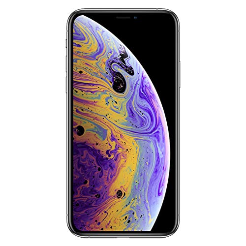 Apple iPhone XS Max 256GB Unlocked Smartphone - US Version Silver (Renewed) | Perfect for Travel, Business & High-End Photography